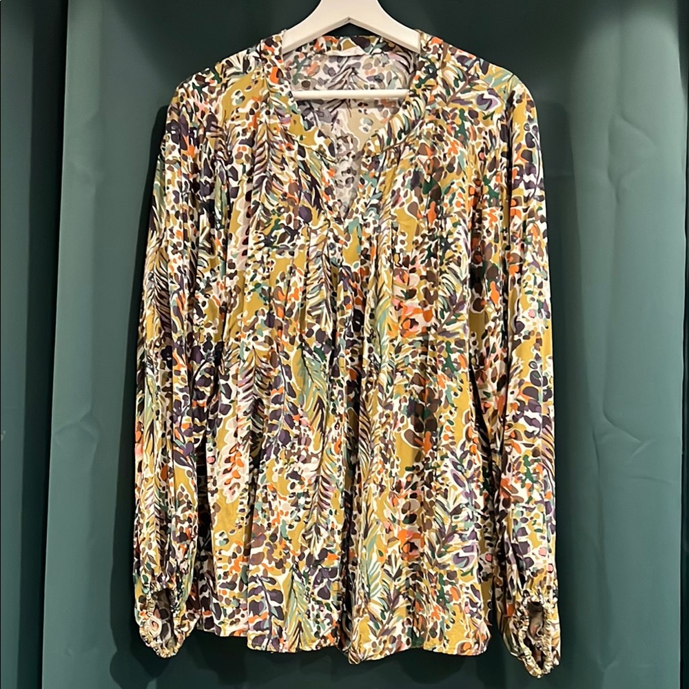 Floral Multicolor Women's Top